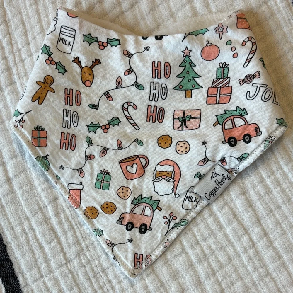 Copper Pearl baby bibs